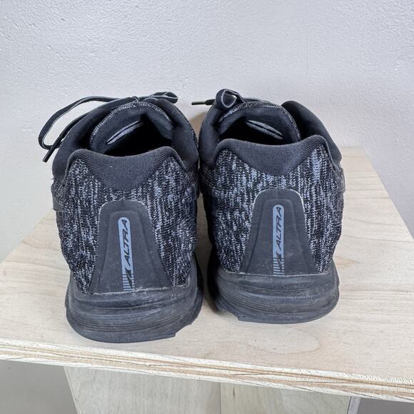 Altra Torin 5 Luxe Mens Size 10 Black Gray Athletic Running Lace Up Shoes - Picture 5 of 11